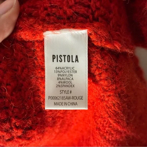 Pistola Adina Pullover Evereve Rouge
Size Large - Picture 11 of 11